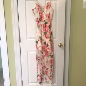 Floral midi dress